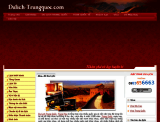 dulich-trungquoc.com screenshot