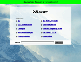 dulist.com screenshot