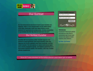 dulsohbet.net screenshot