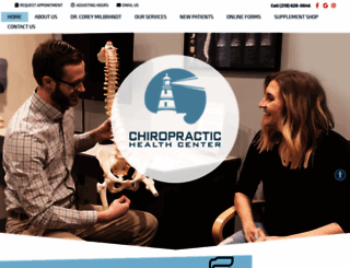 duluth-chiropractic.com screenshot