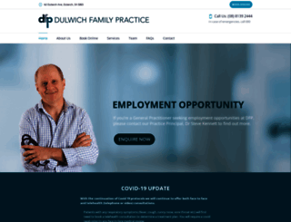 dulwichfamilypractice.com.au screenshot