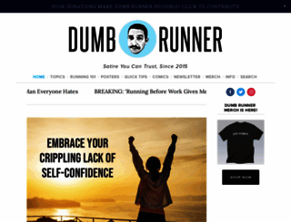 dumbrunner.com screenshot