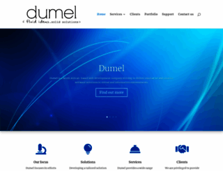 dumel.co.za screenshot