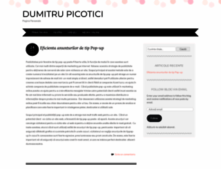 dumitrupicotici.wordpress.com screenshot