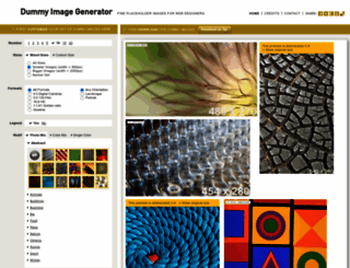 dummy-image-generator.com screenshot