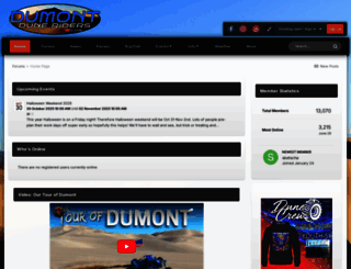 dumontduneriders.com screenshot