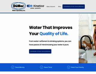 dumorwater.com screenshot
