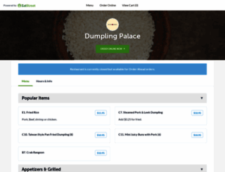 dumplingpalacema.com screenshot