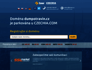 dumpotravin.cz screenshot