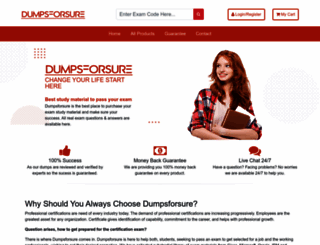dumpsforsure.com screenshot
