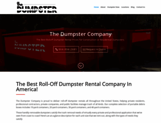 dumpstercompany.org screenshot