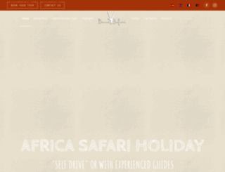 dunas-safari.com screenshot