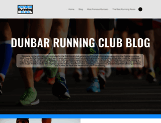 dunbarrunningclub.com screenshot