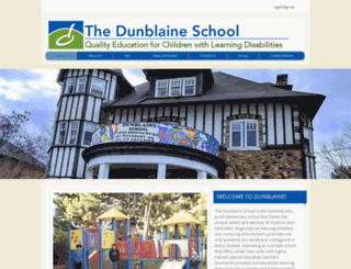 dunblaineschool.com screenshot