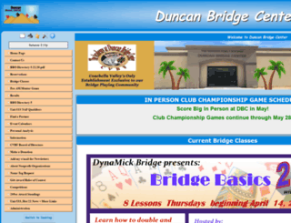 duncanbridgecenter.com screenshot