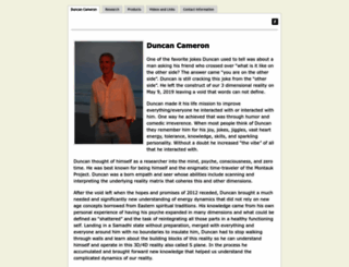 duncancameronrealitywalker.com screenshot