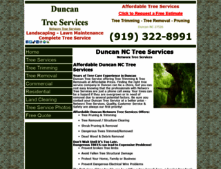 duncannc.quality-tree-services.com screenshot