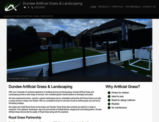 dundeeartificialgrass.co.uk screenshot