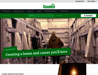 dunelmcareers.com screenshot