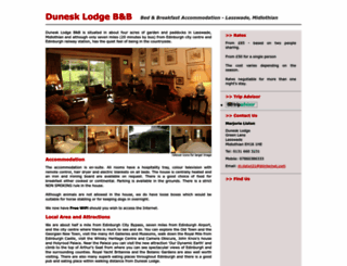 dunesklodge.co.uk screenshot