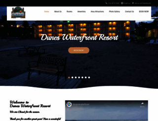 duneswaterfrontresort.com screenshot