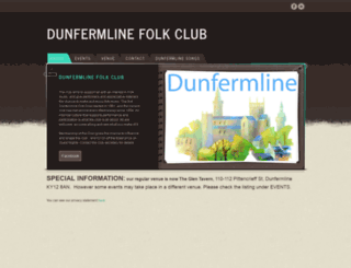 dunfermlinefolkclub.co.uk screenshot