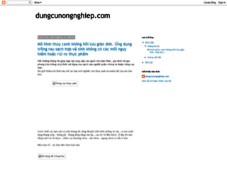 dungcunongnghiep.com screenshot