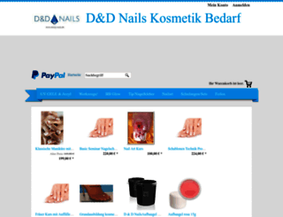 dunja-nails.de screenshot