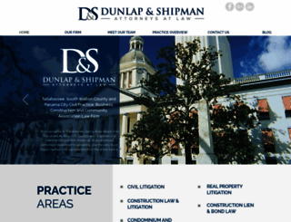 dunlapshipman.com screenshot