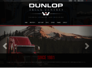 dunloptrucks.com screenshot