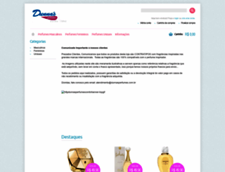 dunnasperfumes.lep.com.br screenshot