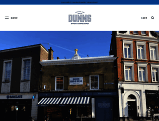 dunns-bakery.co.uk screenshot