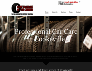 dunnscarcareandtirecenter.com screenshot