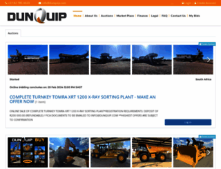 dunquip.com screenshot
