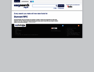 dunvantrfc.easysearch.org.uk screenshot