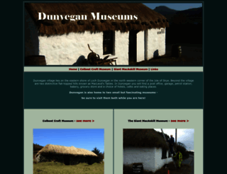 dunveganmuseums.co.uk screenshot