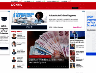 dunya.com screenshot