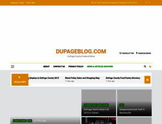 dupageblog.com screenshot