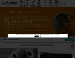dupli-data.fr screenshot