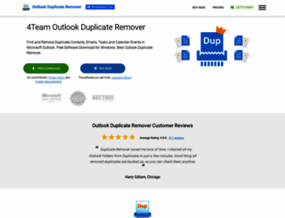 duplicate-remover.com screenshot