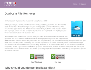duplicatefile-remover.com screenshot