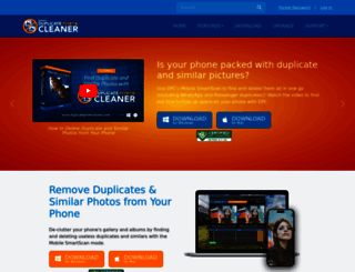 duplicatephotocleaner.com screenshot