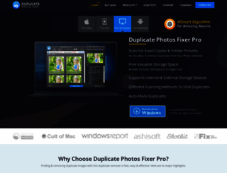 duplicatephotofixer.com screenshot