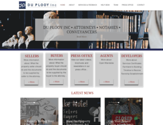 duplooyinc.co.za screenshot