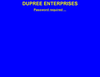 dupree.com screenshot