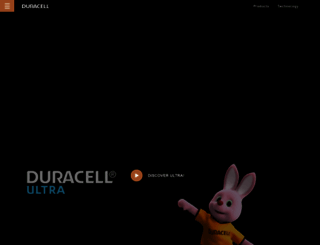 duracell.in screenshot