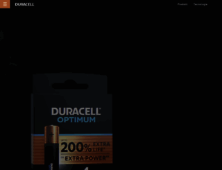 duracell.it screenshot