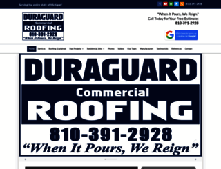 duraguardroofing.com screenshot