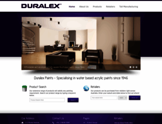 duralexpaints.com.au screenshot