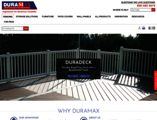 duramaxbp.com screenshot